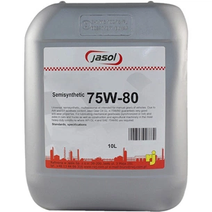 Трансмісійна олива JASOL GEAR OIL GL-4 75W-80 SEMISYNTHETIC, 10л (0325064) зображення 1