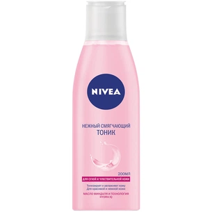Тонік для обличчя Nivea Aqua Effect Пом'якшувальний з олією мигдалю 200 мл (4005808192267/9005800227054) зображення 1