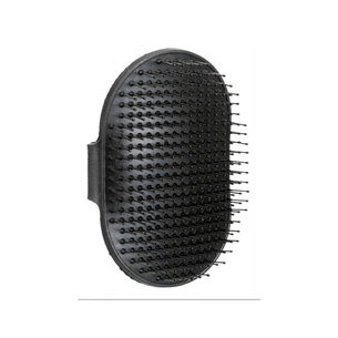 Гребінець для тварин Trixie Щітка масажна 8х13 см (4011905023304) зображення 1