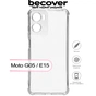 Чохол до мобільного телефона BeCover Anti-Shock Motorola Moto G05 / E15 Clear (713470) - зменшене зображення 1