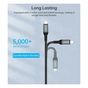 Дата кабель USB-C to USB-C 2.0m USB4 Gen 3 240W 8K Choetech (XCC-1042) - уменьшенное изображение 8
