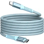 Дата кабель USB-C to USB-C 1.2m Magnetic 100W blue Verbatim (31856) - уменьшенное изображение 1