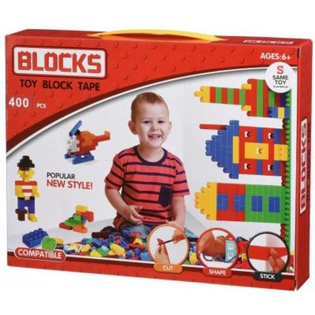 Конструктор Same Toy Block Tape (400 од) (804Ut) - зображення 1