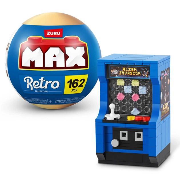 Конструктор Max в капсулі Retro S1 – Ігровий аркадний автомат (83185BGQ8) - зображення 1