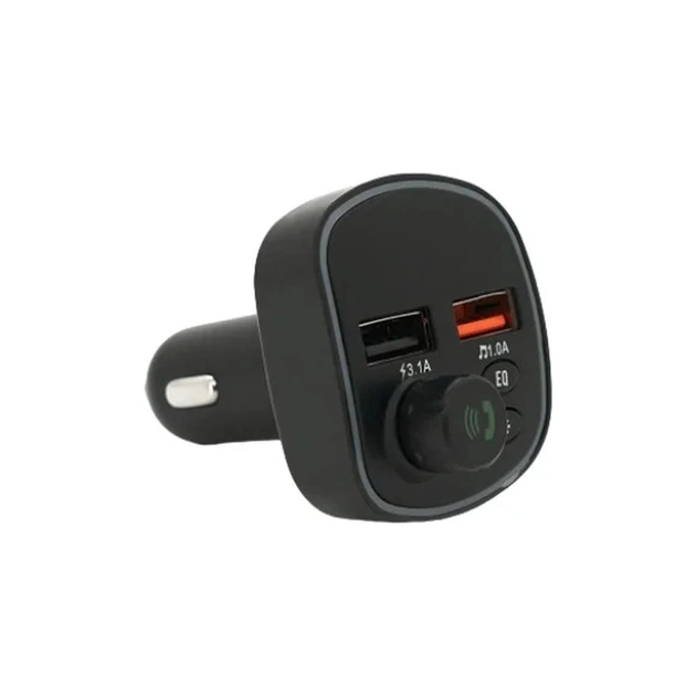 FM модулятор Voltronic Q2 з еквалайзером, 1.5A, FM, USB, TF (FM-Q2EQ) - зображення 1