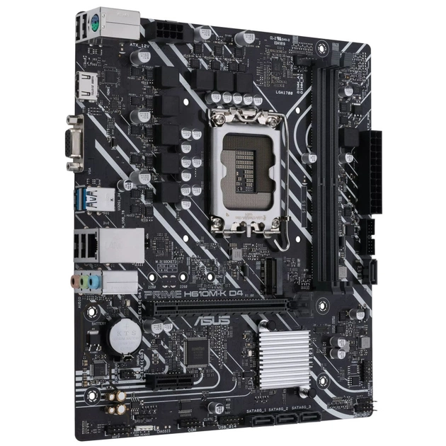 Материнська плата ASUS PRIME H610M-K D4 - picture 3