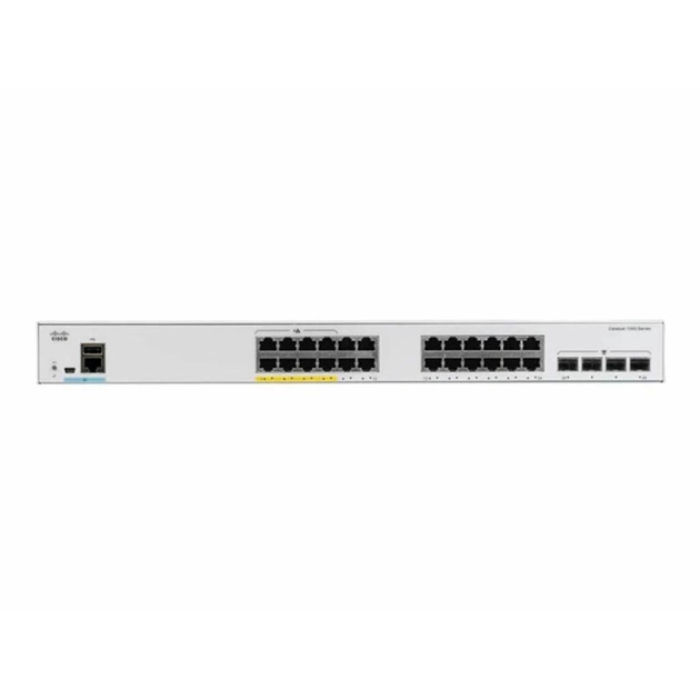 Комутатор мережевий Cisco C1000-24P-4X-L - изображение 1