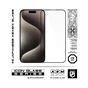 Скло захисне Armorstandart Icon 3D iPhone 15 Pro Black 2pcs (ARM74270) - зменшене зображення 2