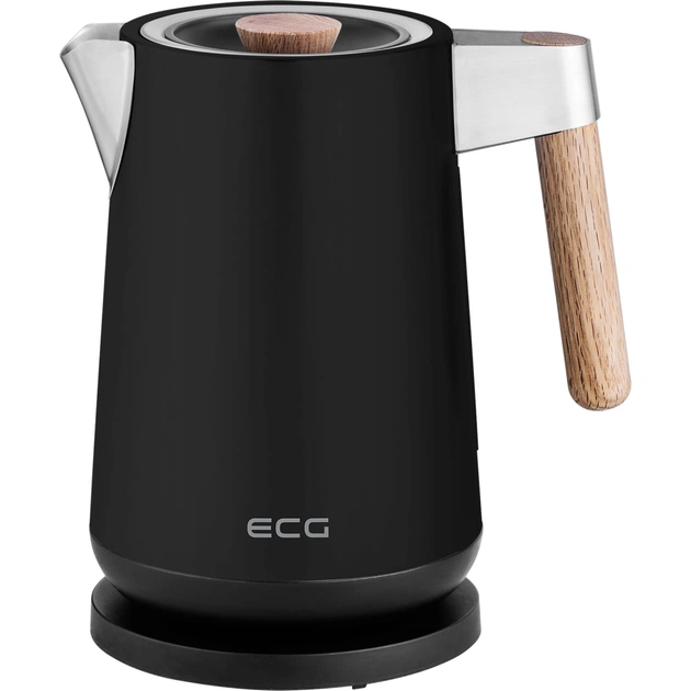 Електрочайник ECG RK 1768 Strix Timber Black - зображення 1
