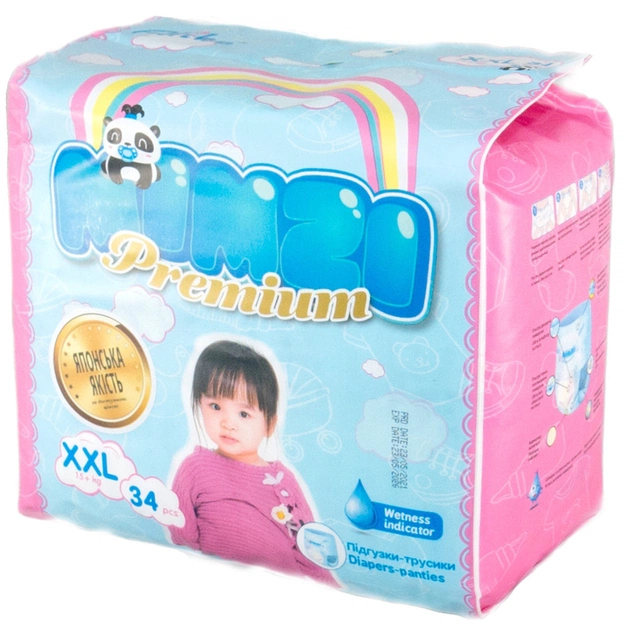 Підгузки Mimzi XXL 15+ кг 34 шт. (MPXXL34) (4820209800159) - зображення 11