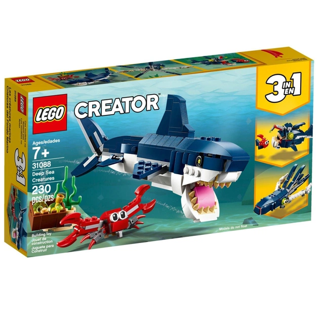 Конструктор LEGO Creator Мешканці морських глибин 230 деталей (31088) - зображення 1