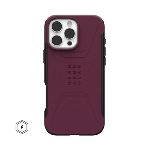 Чохол до мобільного телефона UAG iPhone 16 Pro Max Civilian Magsafe Bordeaux (114445119049) зображення 1
