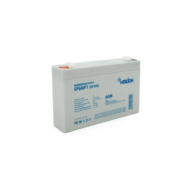 Батарея к ИБП Merlion 6V-6Ah ( GP660F1NS ) (GP660F1NS) - изображение 1