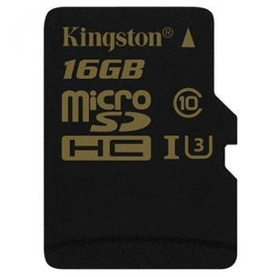Карта пам'яті Kingston 16GB microSDHC class 10 UHS-I U3 (SDCG/16GBSP) зображення 1