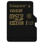 Карта пам'яті Kingston 16GB microSDHC class 10 UHS-I U3 (SDCG/16GBSP) - зменшене зображення 1
