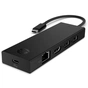 Концентратор HP Хаб USB 3.0 ->HDMI/USB2.0x2/USB-C PD/Ethernet Hub HP (BR1U3AA) - зменшене зображення 1