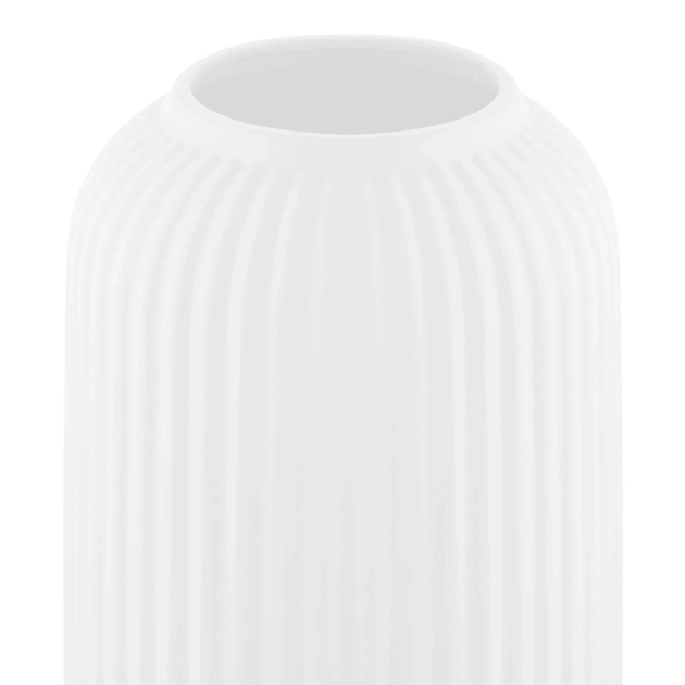 Ваза Ardesto Imola, 14х26см, порцеляна, білий (AR3820W) - picture 3