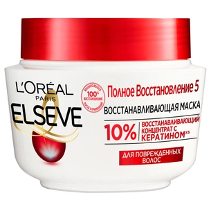 Маска для волосся Elseve Повне відновлення 5 300 мл (3600523924103) зображення 1