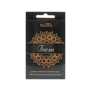 Басма Triuga Аюрведична Чорна 25 г (8908003544267) изображение 1