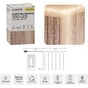 Гірлянда Chomik Штора 3 х 3 м 300 LED Теплий білий USB з пультом (5900779879997) - зменшене зображення 3