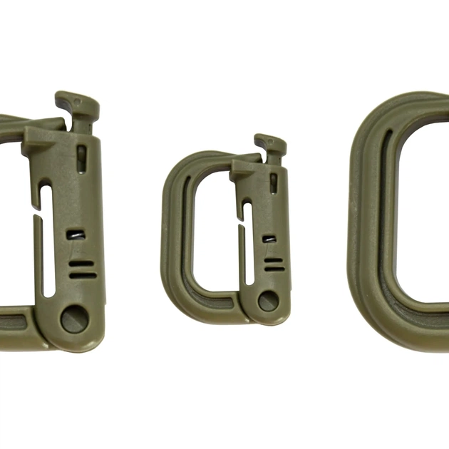 Карабін туристичний Tramp Набір 3 шт Grimlock Green (UTRA-303-green) - picture 5