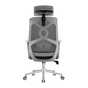 Офісне крісло GT Racer B-716A Gray - зменшене зображення 3