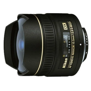 Об'єктив Nikon Nikkor AF 10.5 mm f/2.8G IF-ED DX FISHEYE (JAA629DA) зображення 1