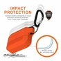 Чохол для навушників UAG для Airpods Pro Silicone Orange/Black (10225K119740) - зменшене зображення 6