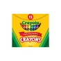 Олівці кольорові Crayola воскові, 12 шт (256239.072) - зменшене зображення 1
