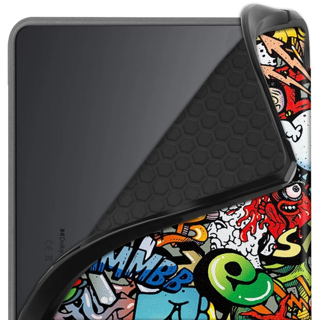 Чохол до планшета BeCover Flexible TPU Mate Samsung Tab S9 (SM-X710/SM-X716)/S9 FE (SM-X510/SM-X516B) 11.0" Graffiti (712534) - picture 7