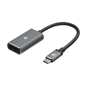 Перехідник Type-C to DisplayPort, Alluminum, 0.2м 2E (2E-W1404) зображення 1