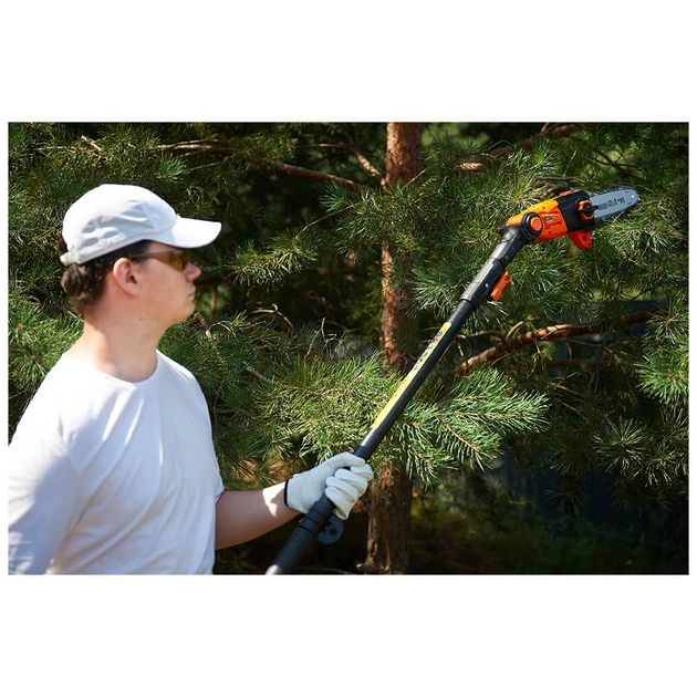 Ланцюгова пила SEQUOIA висоторіз з телекскопом. штангою 20 В, шина 20 см, Oregon (SBPS2008TO) - picture 7