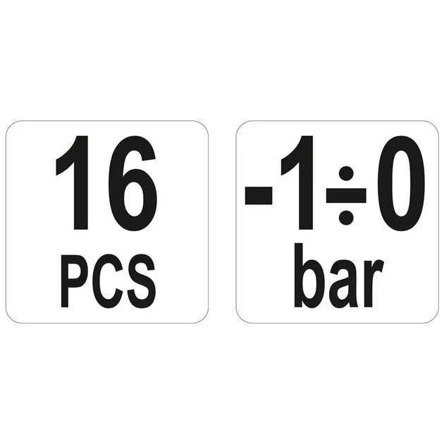 Насос ручний Yato вакуумний діагностичний 16 ел. (YT-0673) - picture 5