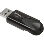 USB флеш накопичувач PNY flash 16GB Attache4 Black USB 2.0 (FD16GATT4-EF) - зменшене зображення 3