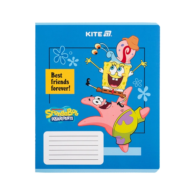 Зошит Kite SpongeBob SquarePants, 12 аркушів, клітинка (SB25-232) - picture 12