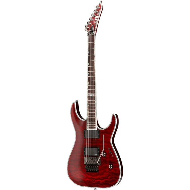Электрогитара LTD MH-1000 See Thru Black Cherry - изображение 1