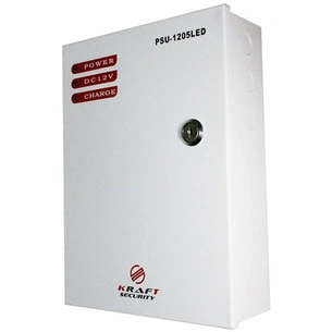 Блок питания для систем видеонаблюдения Kraft Energy PSU-1205LED изображение 1