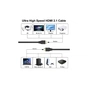 Кабель мультимедійний HDMI M to HDMI M 5.0m V2.1 8K 4K120Hz Choetech (XHH-TP21-BK) - зменшене зображення 3