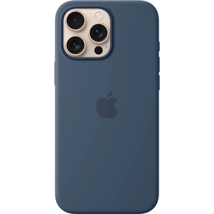 Чохол до мобільного телефона Apple iPhone16 Pro Max Silicone Case with MagSafe - Denim (MYYU3ZM/A) зображення 1