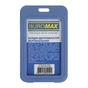 Бейдж Buromax вертикальний, 69 х 111мм, PP+PVC, синьо-сірий (BM.5414-95) - зменшене зображення 1