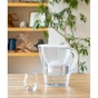 Фільтр-глечик Brita Marella Memo MXPro 2.4л (1.4л води) з фільтр-картриджем, білий (1052789) - уменьшенное изображение 6