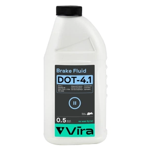 Гальмівна рідина VIRA Brake Fluid DOT-4.1 0,5 л (VI1101) зображення 1