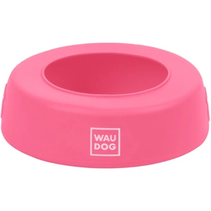 Посуд для собак WAUDOG Silicone Миска-непроливайка 750 мл рожева (50787) зображення 1