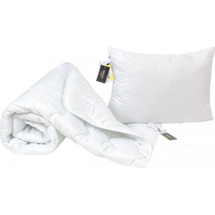 Ковдра MirSon Набір шовковий №1687 Eco Light White 220х240 + подушка (2200002656962) зображення 1