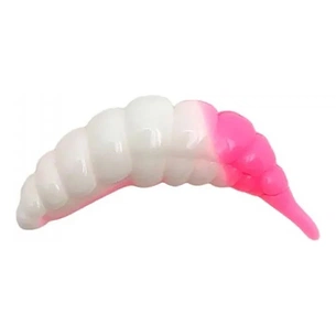 Силікон рибальський FishUP Ozi 1.2" 132 - White/Bubble Gum, cheese taste (10шт/уп) (1864.14.17) зображення 1