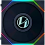 Кулер до корпусу Lian Li Reverse TL LCD 140-1, Black (G99.14RTLLCD1B.00) - зменшене зображення 2