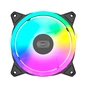 Кулер до корпусу PcCooler F3 T120 ARGB Black - зменшене зображення 1