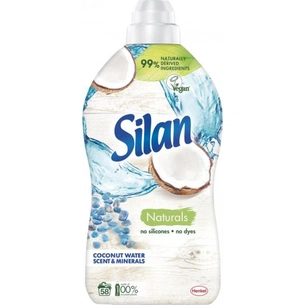 Кондиціонер для білизни Silan Naturals Аромат Кокосової Води та Мінералів 1.45 л (9000101385298) зображення 1