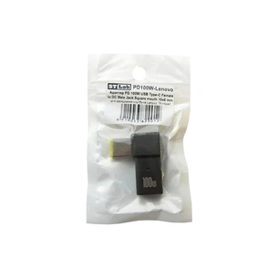Перехідник PD 100W USB-C F to DC Male Jack square mouth Lenovo Thinkpad ST-Lab (PD100W-Lenovo) изображение 1