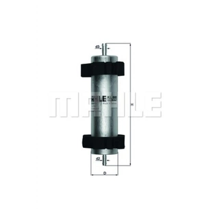 Фільтр паливний Mahle KL660 зображення 1